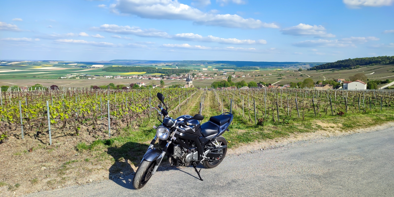 La Champagne en moto © Tonton Bene