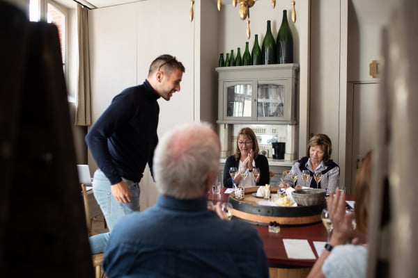Circuit découverte vigneron Champagne & déjeuner depuis Reims