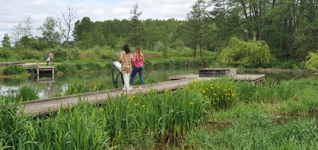 Le gué du pré salé à Plivot